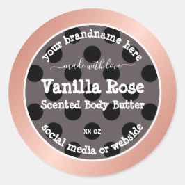 Pegatina Redonda Etiquetas de embalaje de productos para la captura