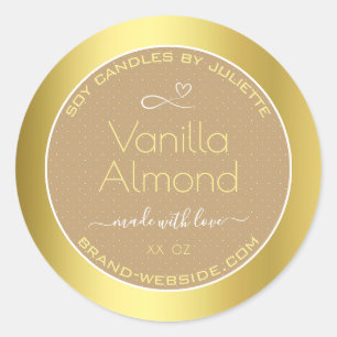 Pegatina Redonda Etiquetas de embalaje de productos profesionales B