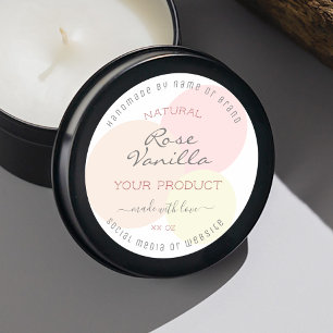 Pegatina Redonda Etiquetas de empaquetado de productos de bonito