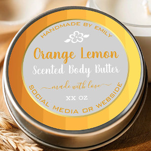 Pegatina Redonda Etiquetas de envasado de productos profesionales N