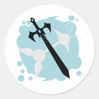 Pegatina Redonda Etiquetas de logotipos oficiales