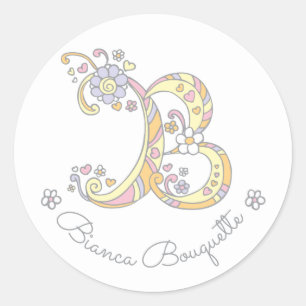 Pegatina Redonda Etiquetas de nombres de identificación de nombres 