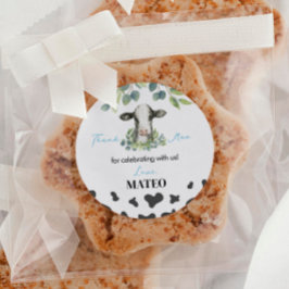 Pegatina Redonda Etiquetas de Pegatinas del Partido de los Años de