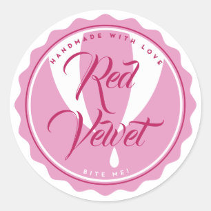 Pegatina Redonda Etiquetas de personalizado de pegatinas de torta