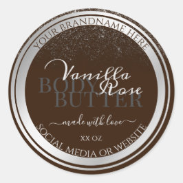 Pegatina Redonda Etiquetas de productos para la captura de ojos Mar