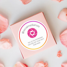 Etiquétenos en Instagram para Sticker de Producto 