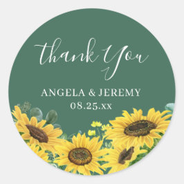 Pegatina Redonda Eucalyptus