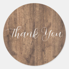 Pegatina Redonda Eucalyptus Greenery Wedding Sticker | Rustic