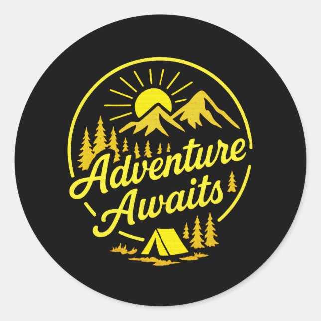 Pegatina Redonda Eunice (Anverso)