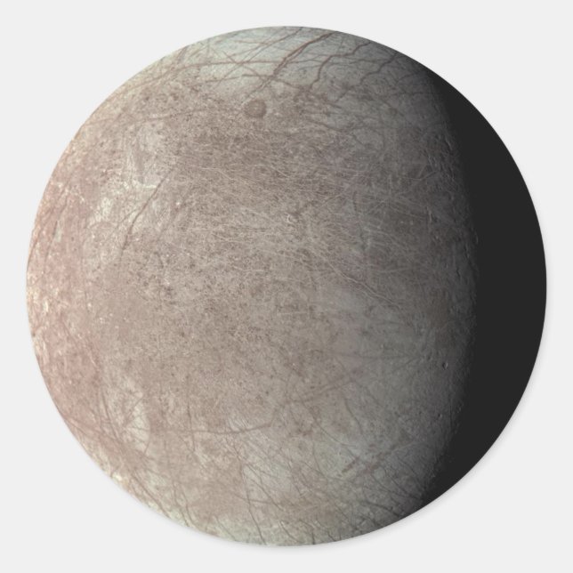 Pegatina Redonda Europa (Anverso)