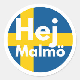 Pegatina Redonda Eurovision Songcontest 2024 Unisex T-shirt Sweden