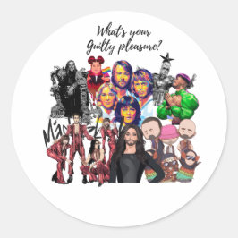 Pegatina Redonda Eurovision Songcontest 2024 Unisex T-shirt Sweden