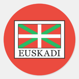 Pegatina For Sale Con La Obra «Ikurriña, Euskadi, Euskal Herria Bandera Vasca Bandera De Shaka De Kinisis