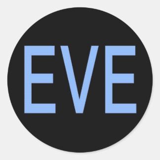 PEGATINA REDONDA EVE