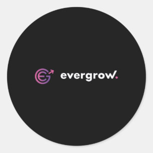Pegatina Redonda Evergrew Coin