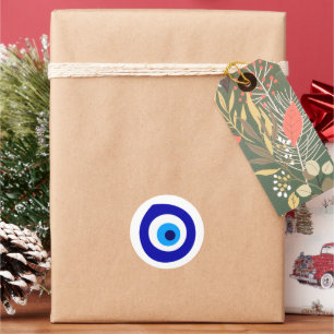 Pegatina Redonda Evil eye symbol