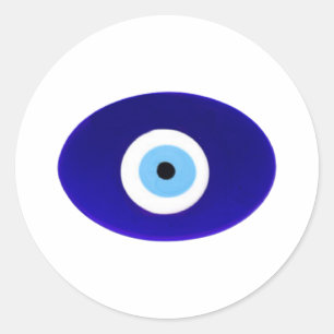 Pegatina Redonda Evil Eye Talisman