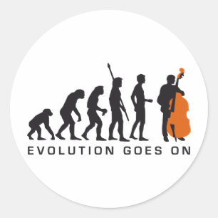 Pegatina Redonda evolution bass