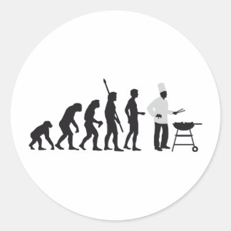 Pegatina Redonda evolution chief