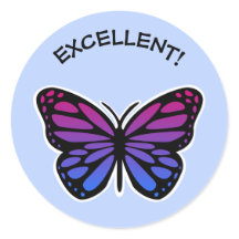 Excelentes profesores de mariposa elogios azules