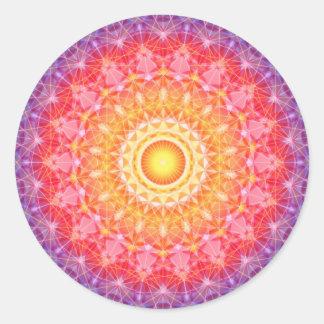 Pegatina Redonda Explosión