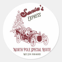 Expreso Navideño Vintage de Santa
