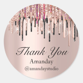 Pegatina Redonda Extensión Eyelash Perforación de maquillaje Perfor