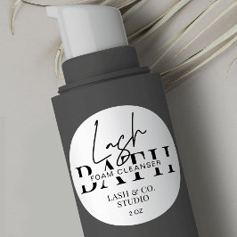 Pegatina Redonda Extensiones de Eyelash del limpiador de pestañas m