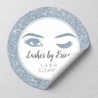 Extensiones de Eyelash Limpieza de cenizas Purpuri