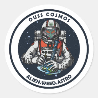 Pegatina Redonda extranjero