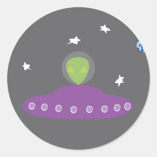 Pegatina Redonda extranjeros y pegatinas terrestres