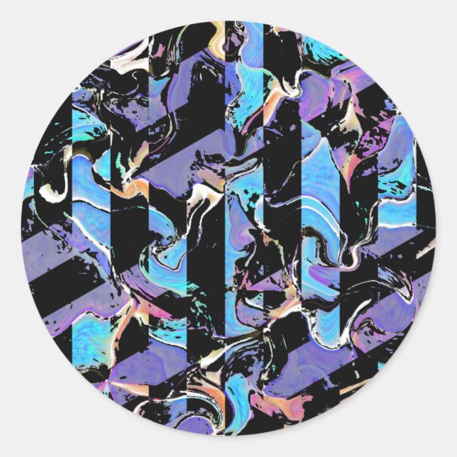 Pegatina Redonda Eyesore (Anverso)