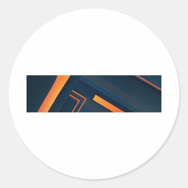 Pegatina Redonda F-Caw-F Essential Creative Style (Anverso)