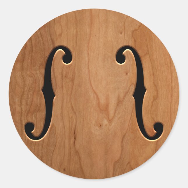 Pegatina Redonda F-Holes-wg (Anverso)