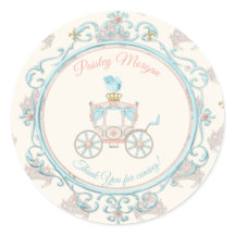 Fairytale Royal Carriage Princess Crown Rubor Aqua