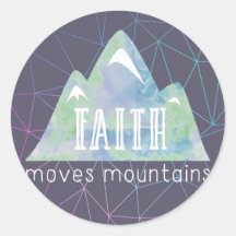 Faith Mueve Montañas Ángulos púrpura