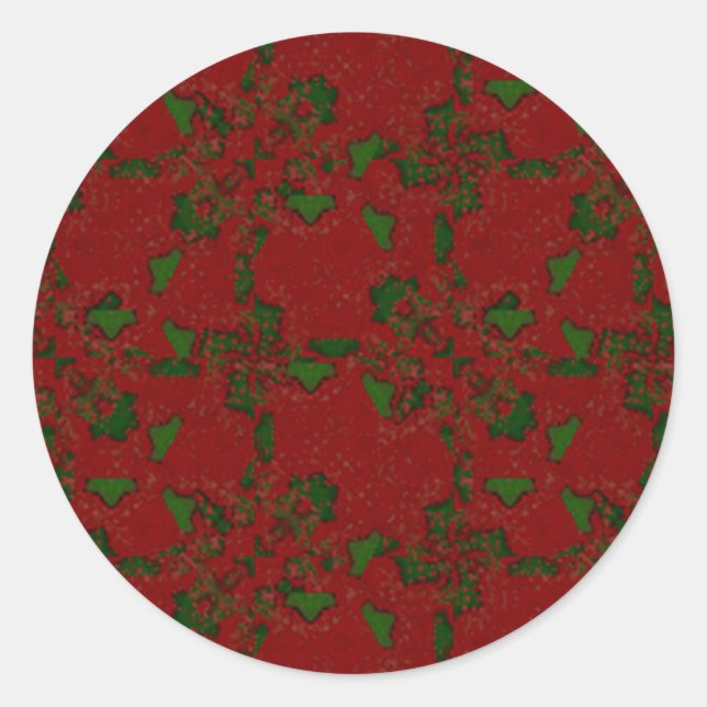 Pegatina Redonda Falalalala (Anverso)