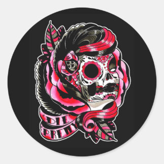 Pegatina Redonda Fale Bonito