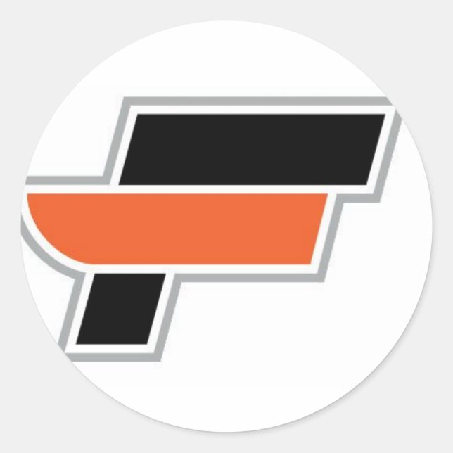 Pegatina Redonda Fallston (Anverso)