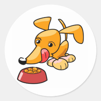 Pegatina Redonda Falso