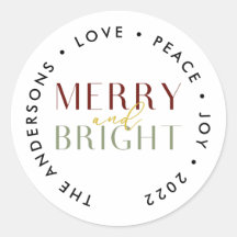 Familia de Navidades modernos y brillantes