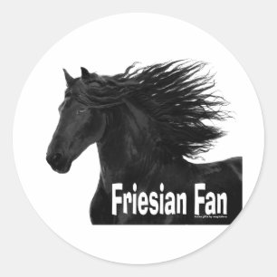 Pegatina Redonda Fan frisia
