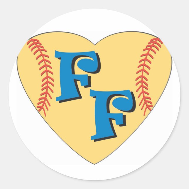 Pegatina Redonda Fanático (Anverso)