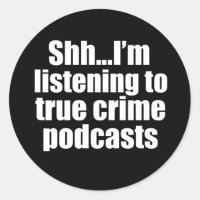 Fanático de podcast divertido sobre crímenes verda