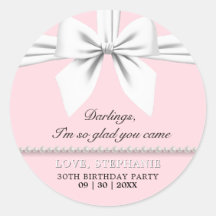 Fancy Pink Elegant Birthday