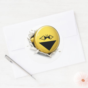 Pegatina Redonda FANGY Classic Round Sticker