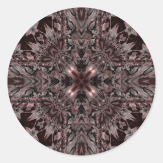 Pegatina Redonda Fantasía kaleidoscope de Guay