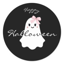 FANTASMA DE HALLOWEEN ROSA ADORABLE 