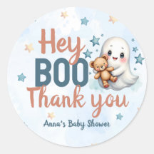 Fantasma Halloween Boy Personalizado de Baby Showe