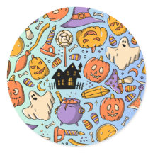 Fantasmas, Calabazas, Gatos y Diseño Continuo de H